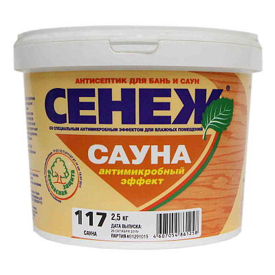 Антисептик "Сенеж Сауна" 0,9кг