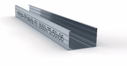 Профиль КНАУФ 75х50 3м 0,6мм Профиль КНАУФ 75х50 3м 0,6мм