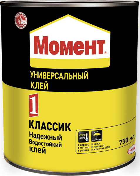 Клей "Момент-1" универсал 750мл (6) Клей "Момент-1" универсал 750мл (6)