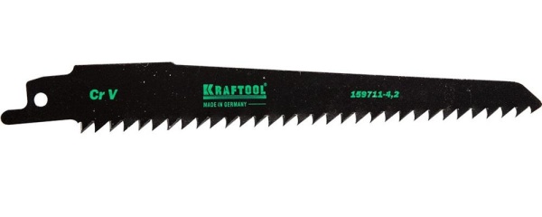 Полотно Kraftool  д/эл.ножовки по дер.8,5мм 280мм