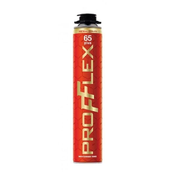 Пена монт."PROFFLEX PRO" 65л plus лето/зима 850мл. Пена монт."PROFFLEX PRO" 65л plus лето/зима 850мл.
